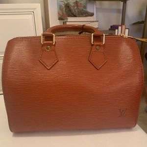 Louis Vuitton Speedy 30 in Cinnamon Epi